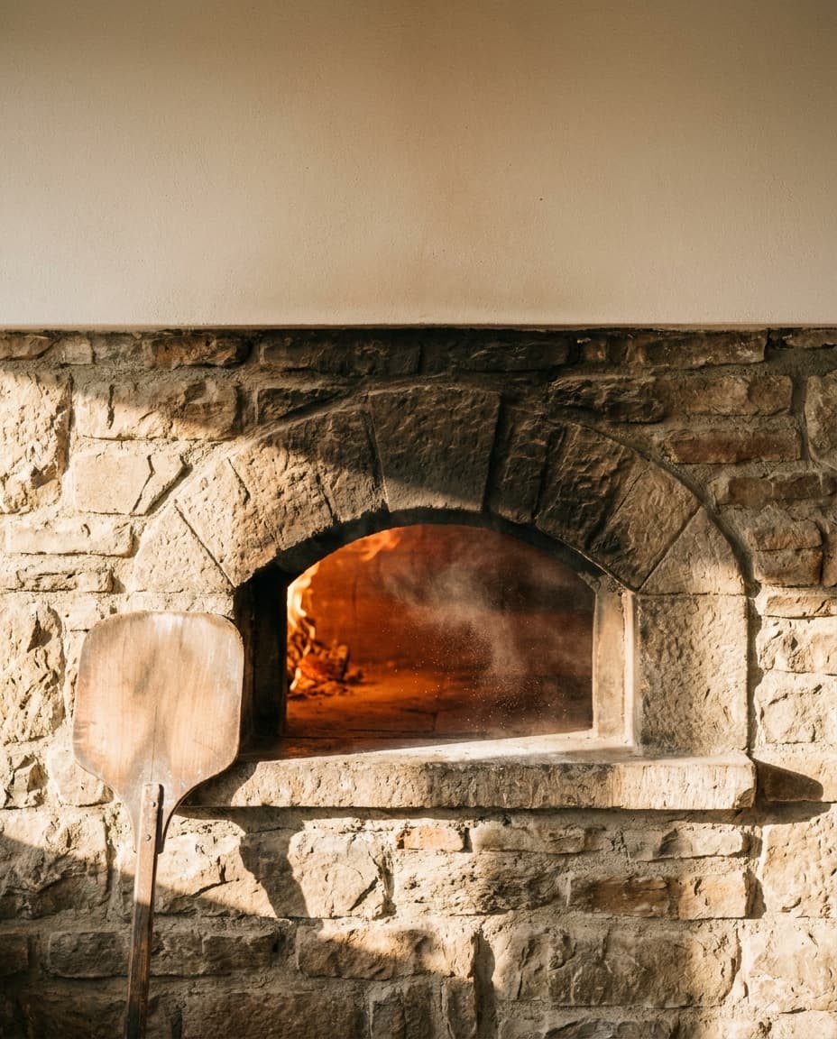 Steinofen der Bistrorante La Pizzeria in Hasselfelde